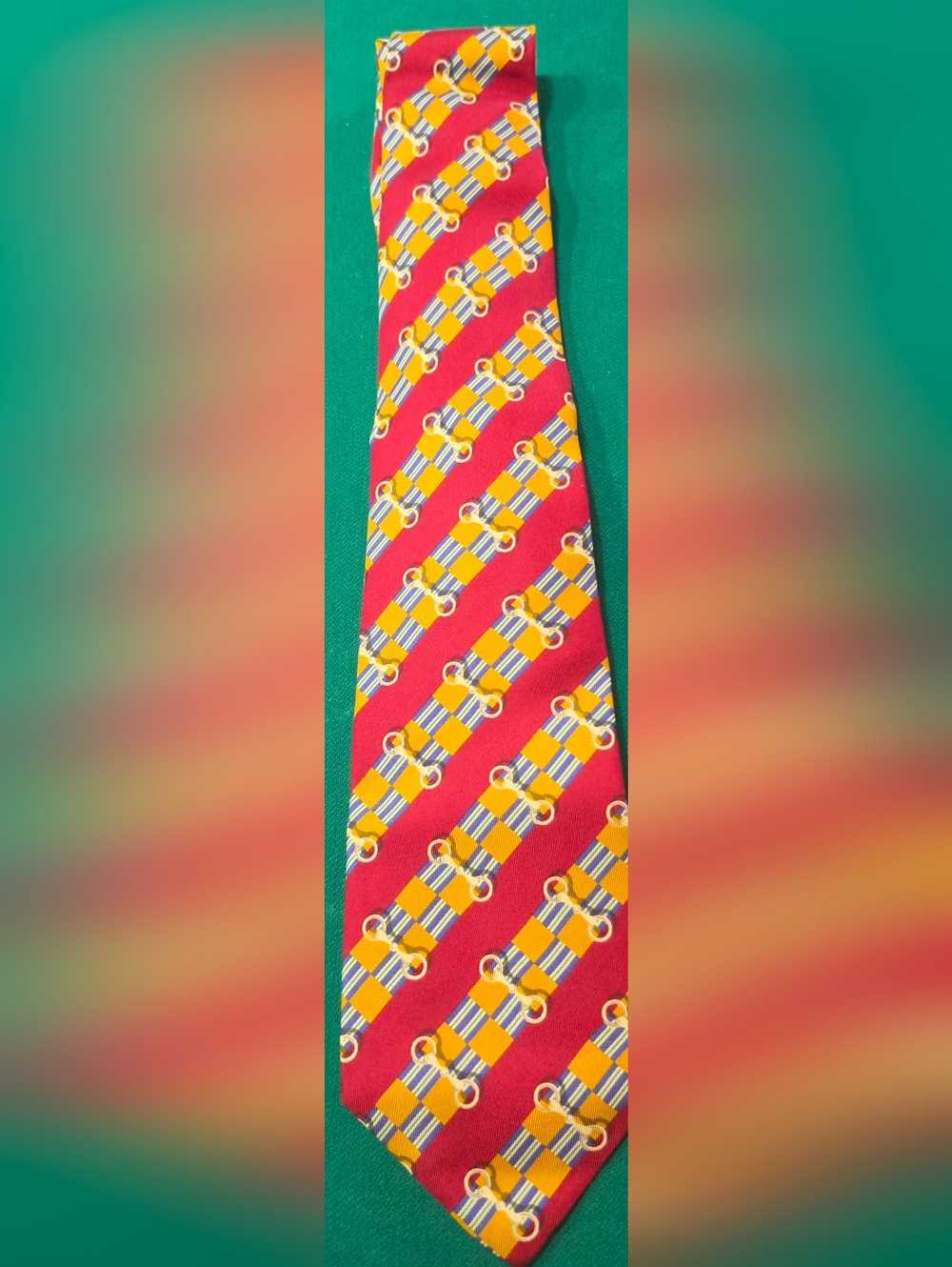 GucciRed Silk Tie